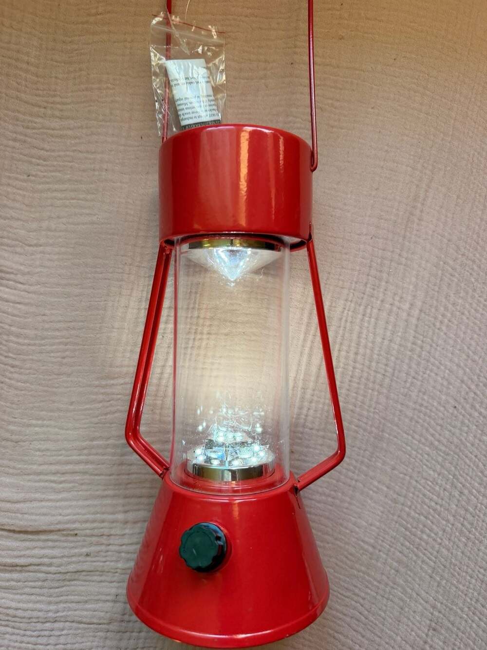 Red Finish Lantern Dimming Light
